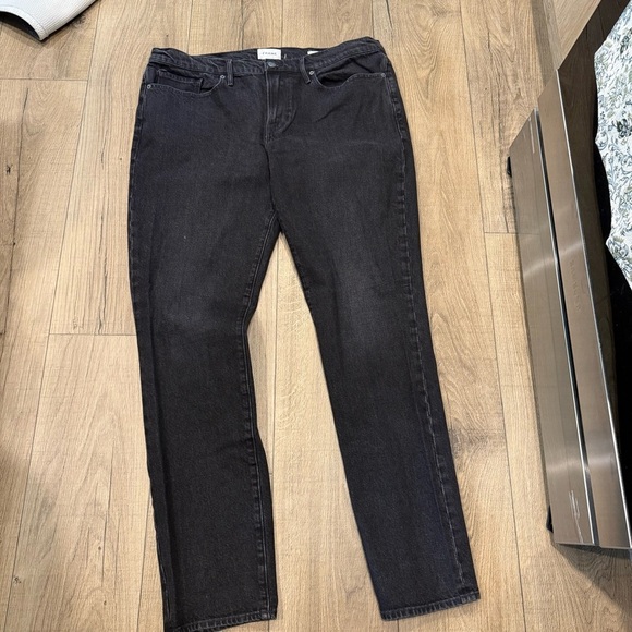 Frame Denim Black Skinny Jeans Classic Style Men’s 38 - Picture 1 of 3